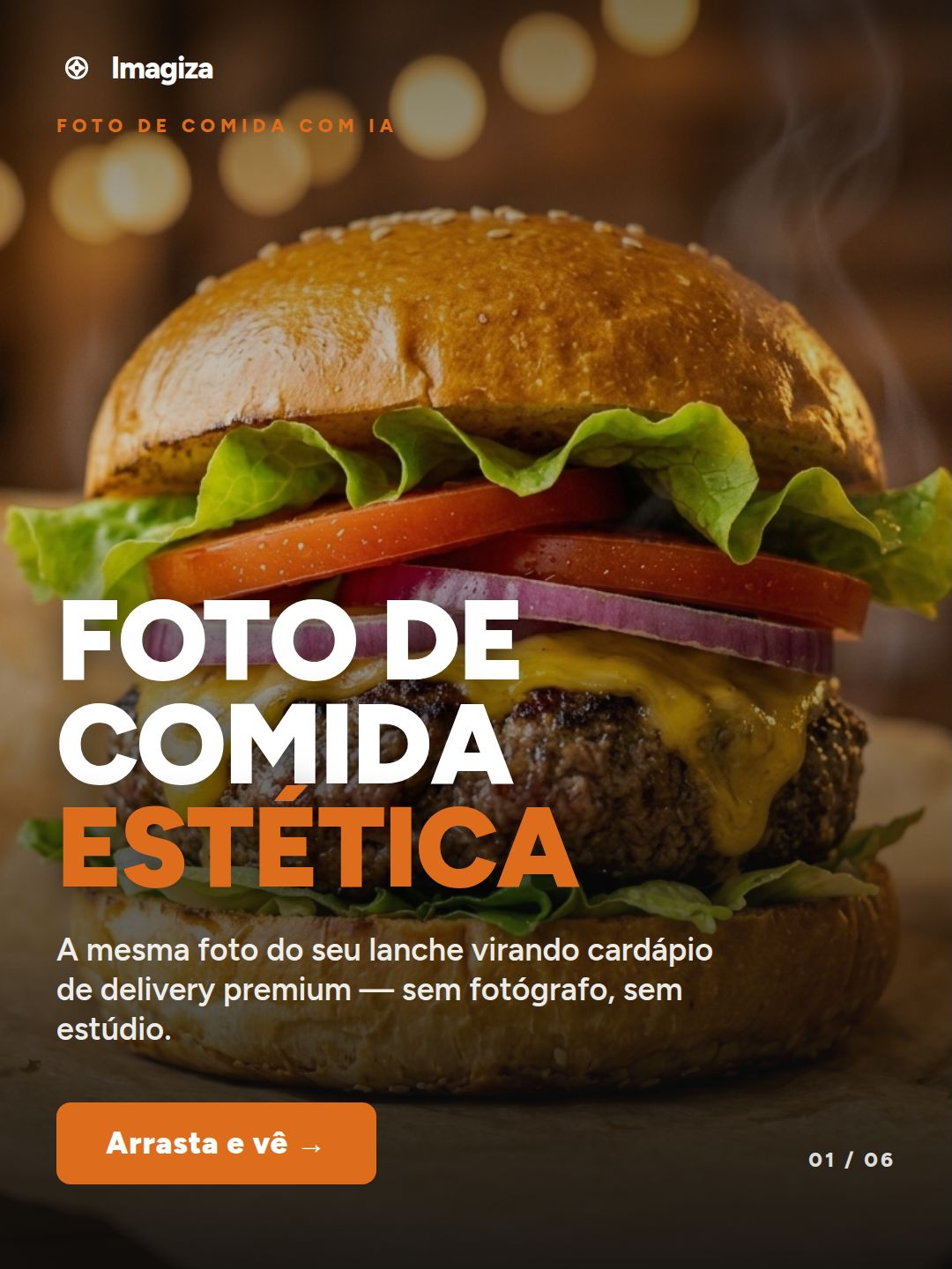 Exemplo Produtos gerado pela Imagiza
