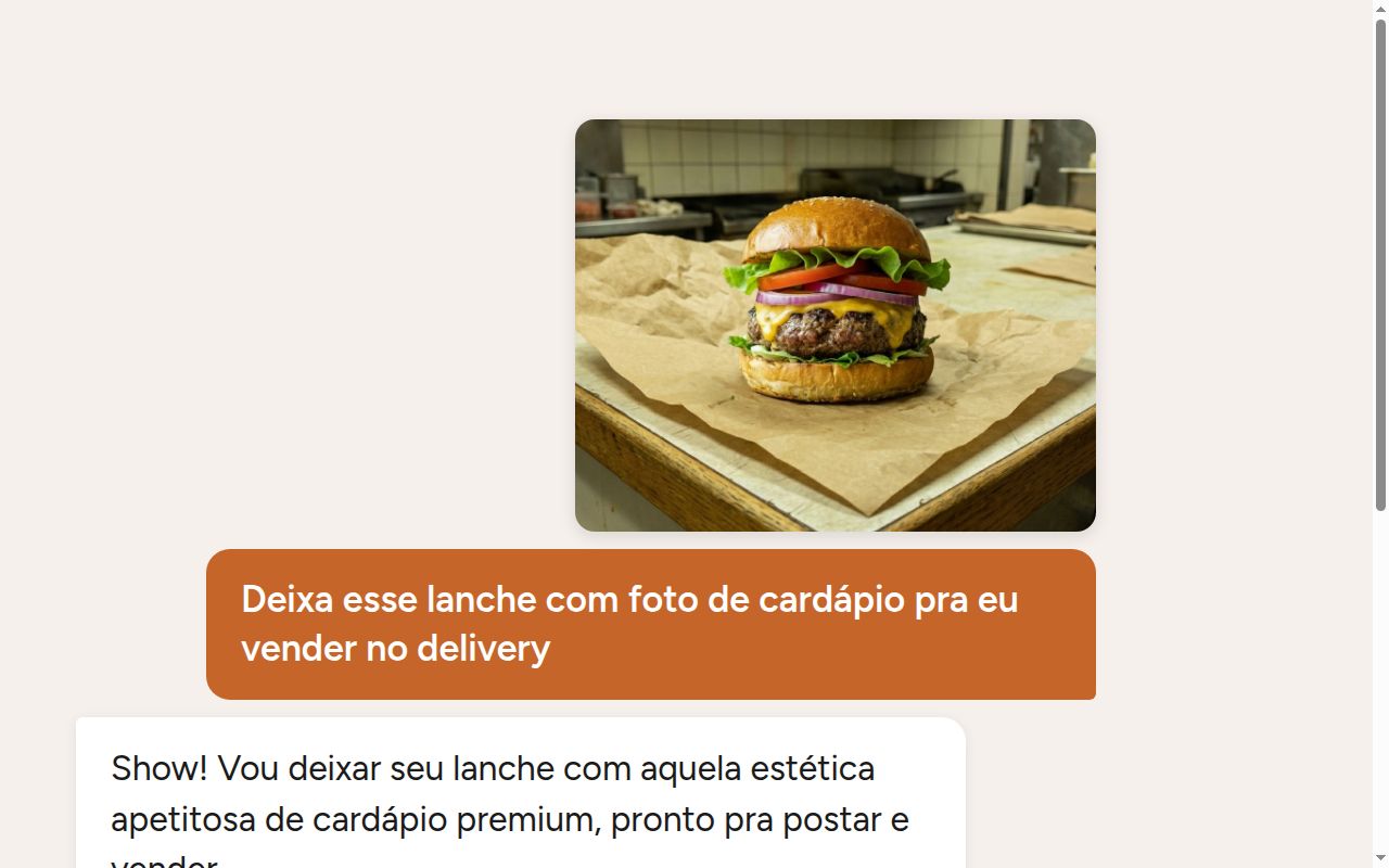 Exemplo Produtos gerado pela Imagiza