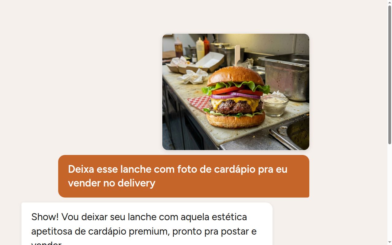 Exemplo Produtos gerado pela Imagiza