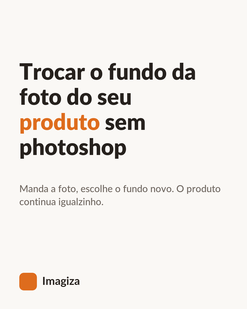 Exemplo Produtos gerado pela Imagiza