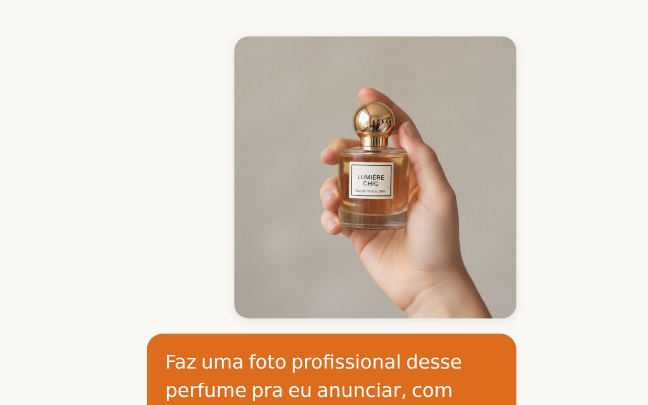 Exemplo Produtos gerado pela Imagiza